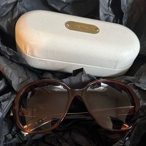 Authentic Chloe Sunglasses w/ case